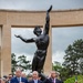 DDAY82 Normandy American Cemetery Ceremony