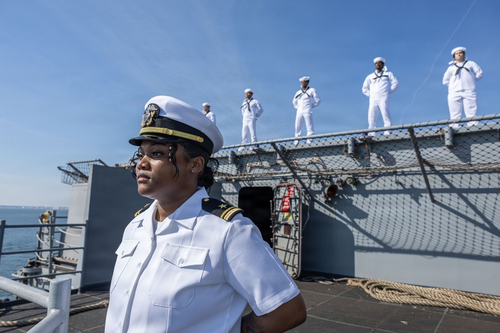 USS Iwo Jima Returns Home From 10 Month Deployment