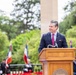DDAY82 Normandy American Cemetery Ceremony