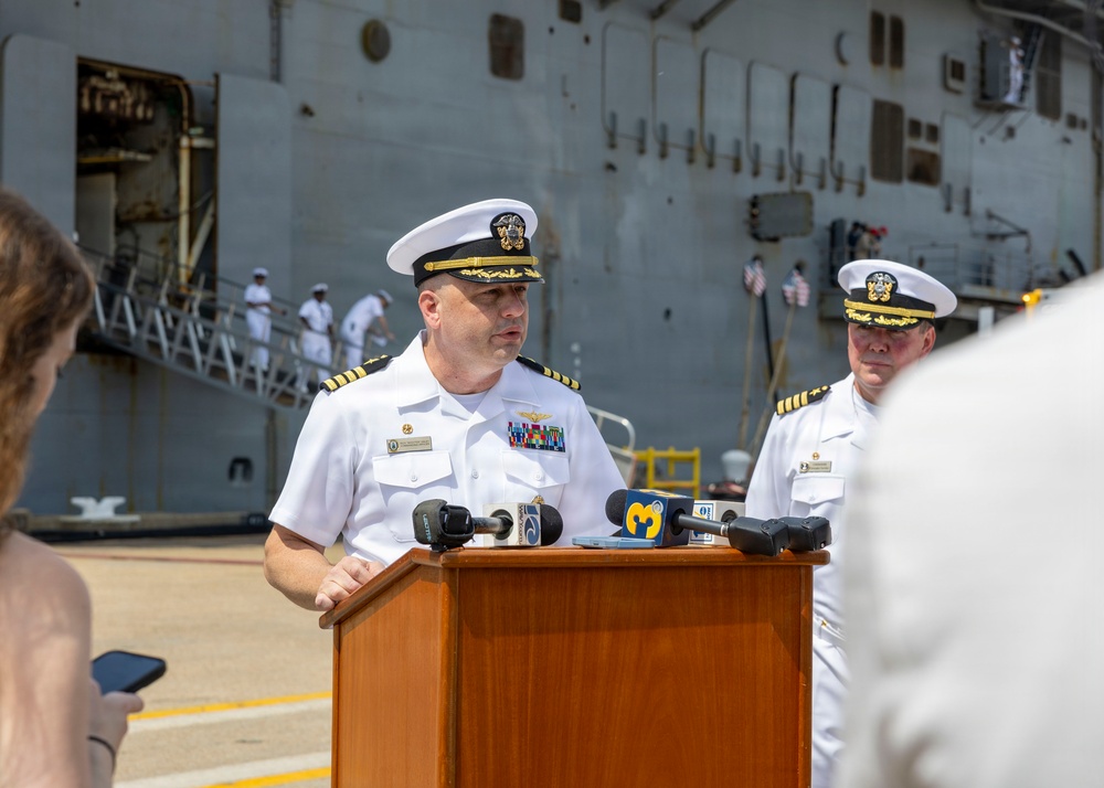 USS Iwo Jima returns home from 10 month deployment