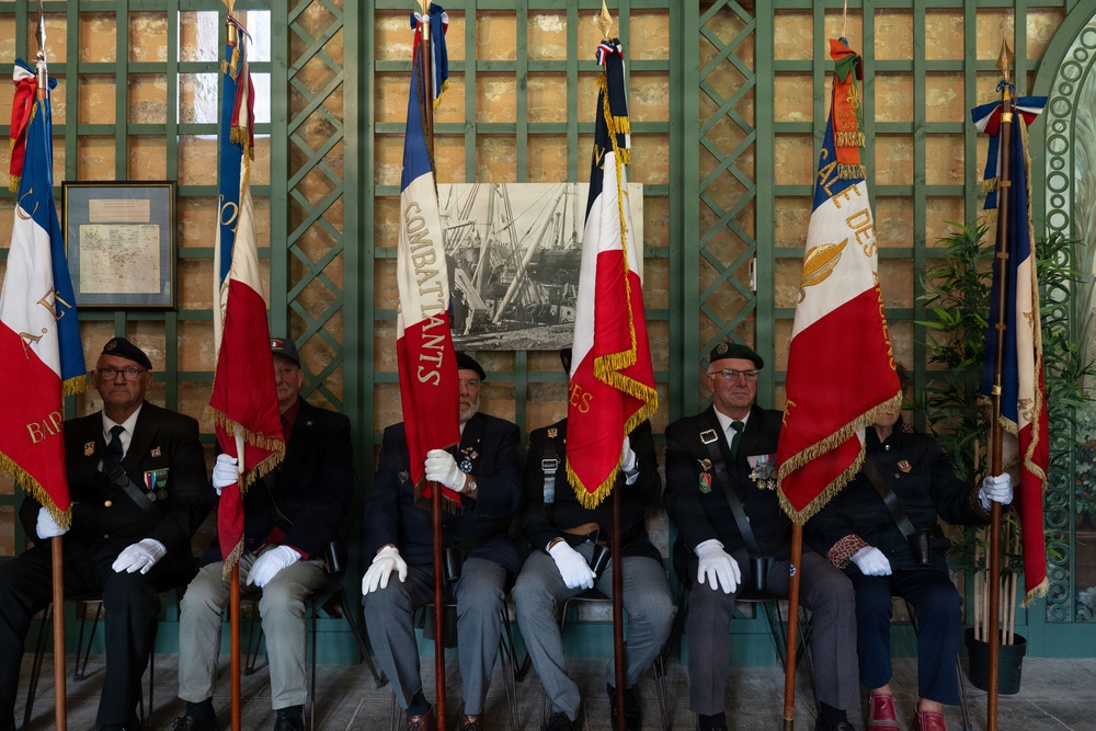 WWII Veteran Awarded French Senate Medal