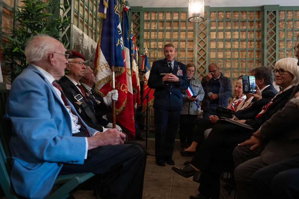 WWII Veteran Awarded French Senate Medal