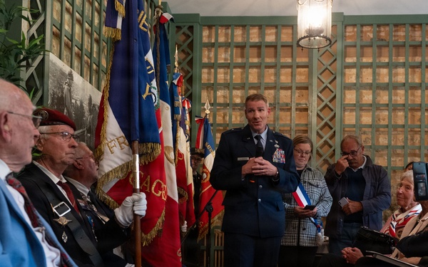 WWII Veteran Awarded French Senate Medal