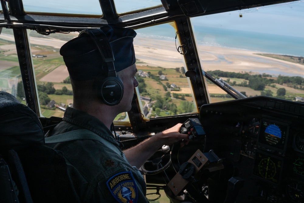 103d Airlift Wing participates in D-Day anniversary flyovers