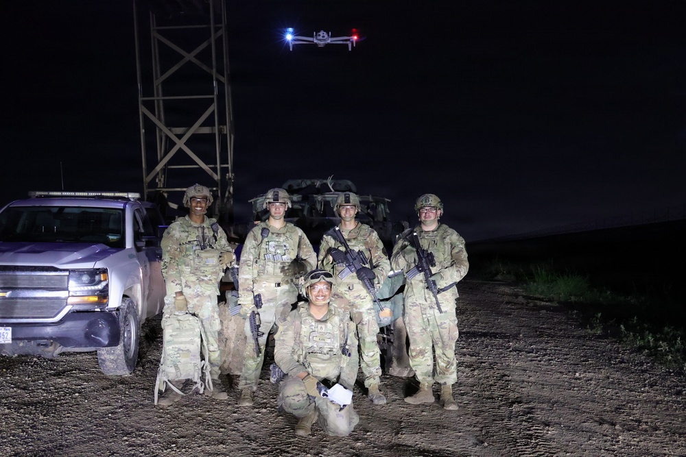JTF-SB Soldiers, CBP Agents Conduct Joint Rescue Mission in Texas