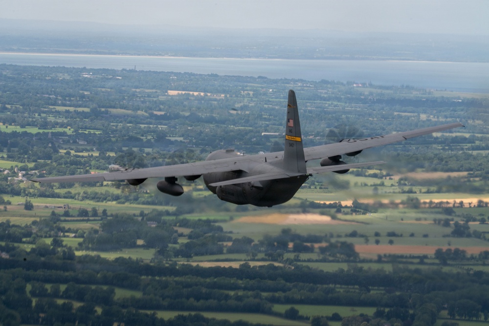 103d Airlift Wing participates in D-Day anniversary flyovers