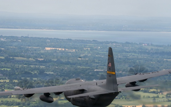 103d Airlift Wing participates in D-Day anniversary flyovers