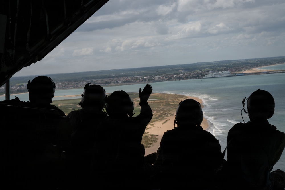 103d Airlift Wing participates in D-Day anniversary flyovers