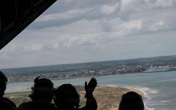 103d Airlift Wing participates in D-Day anniversary flyovers