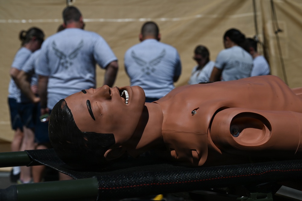 The 104th Fighter Wing strengthens regional medical readiness with multi-day Emergency Decontamination Course