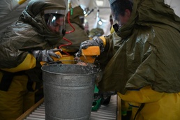 The 104th Fighter Wing strengthens regional medical readiness with multi-day Emergency Decontamination Course