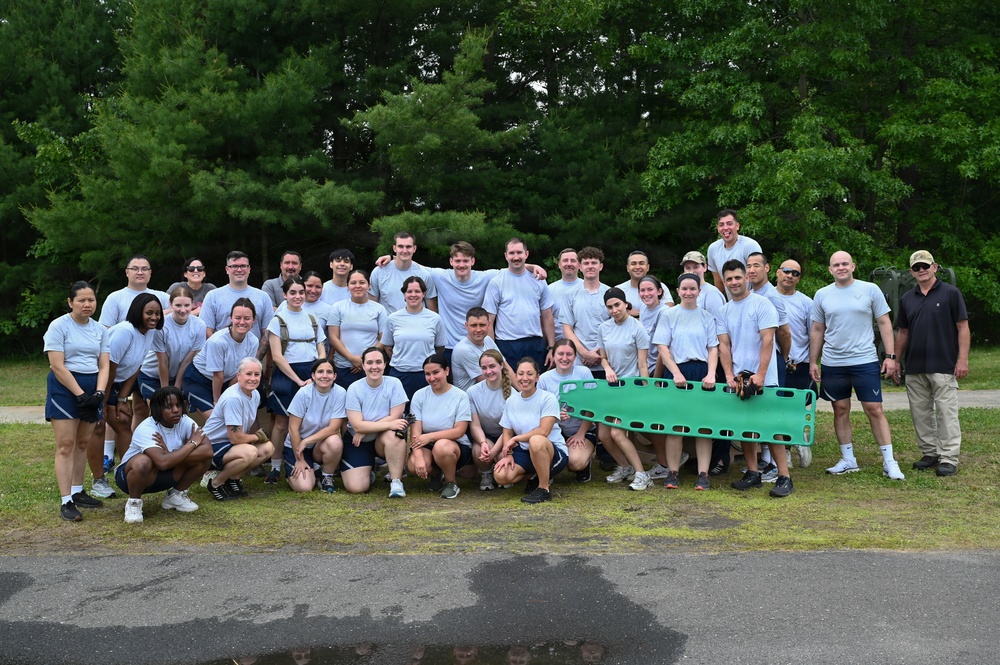 The 104th Fighter Wing strengthens regional medical readiness with multi-day Emergency Decontamination Course