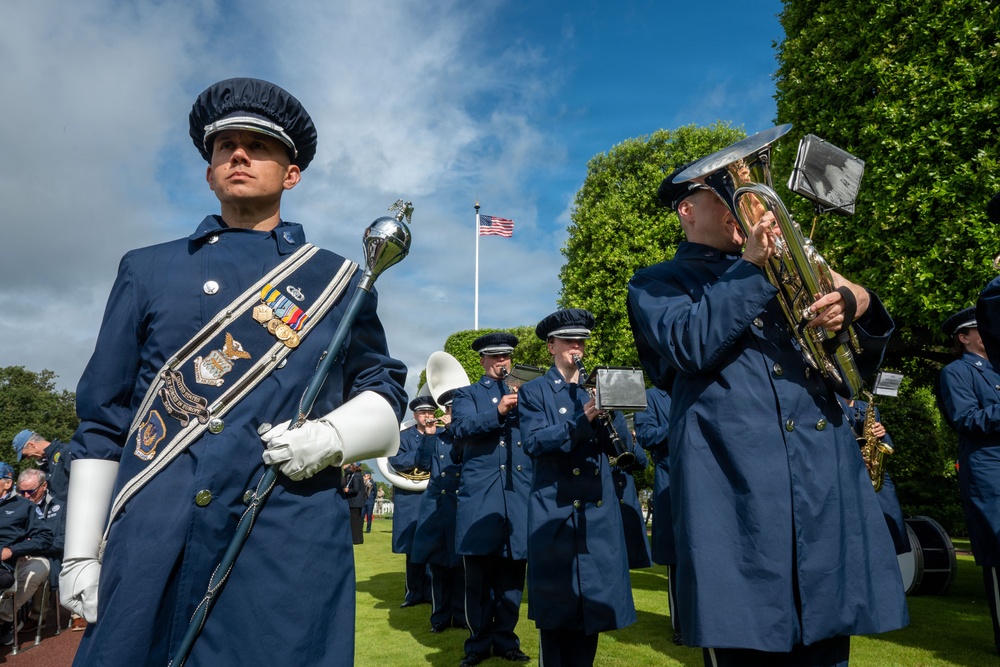 D-Day 82 Commemoration at Normandy American Cemetery