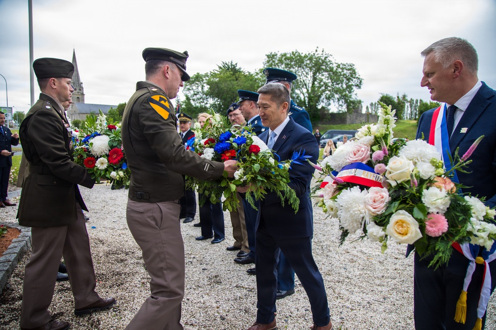 82nd ANNIVERSARY OF D-DAY: Allied Ceremony in Bayeux