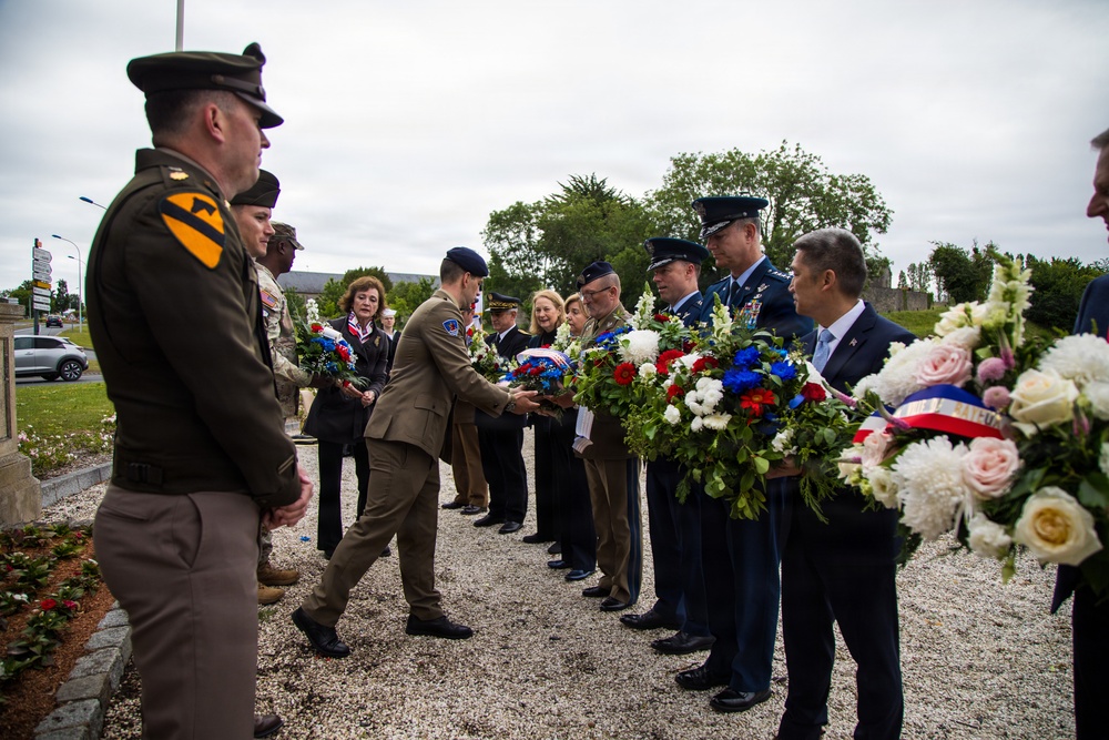 82nd ANNIVERSARY OF D-DAY: Allied Ceremony in Bayeux