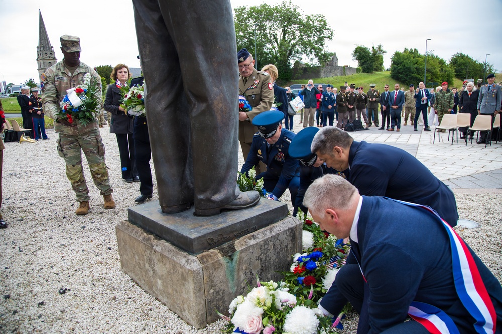 82nd ANNIVERSARY OF D-DAY: Allied Ceremony in Bayeux