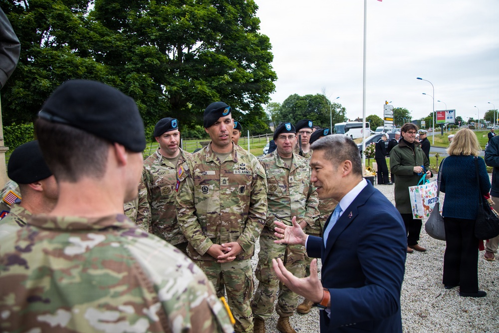 82nd ANNIVERSARY OF D-DAY: Allied Ceremony in Bayeux