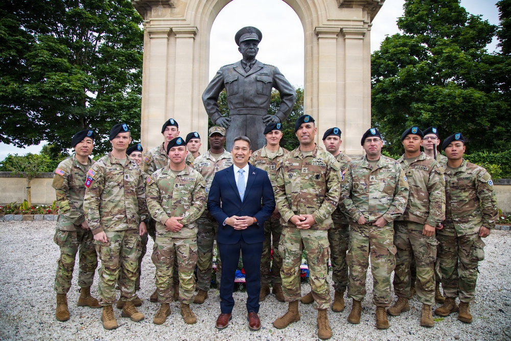 82nd ANNIVERSARY OF D-DAY: Allied Ceremony in Bayeux