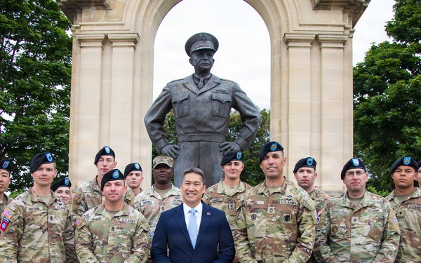 82nd ANNIVERSARY OF D-DAY: Allied Ceremony in Bayeux