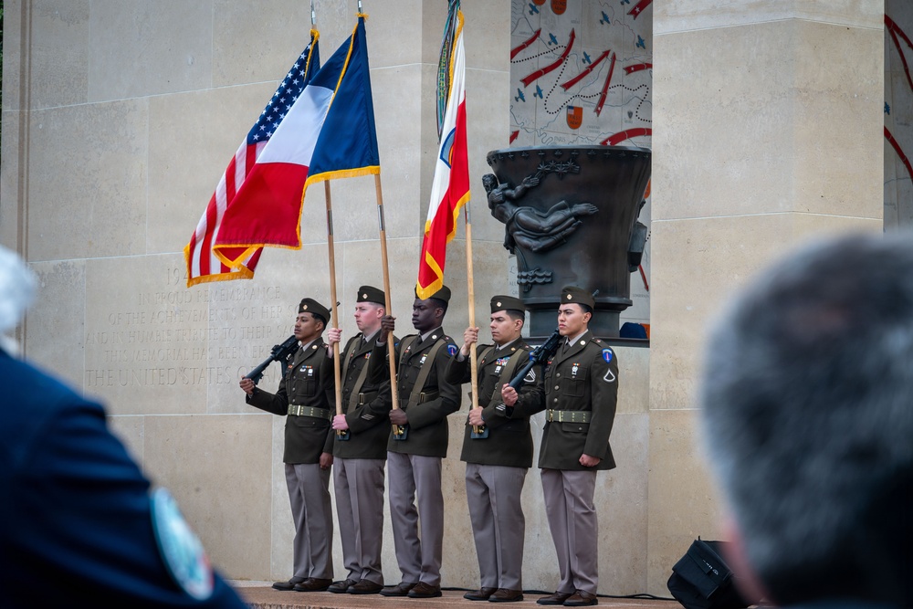 D-Day 82 Commemoration at Normandy American Cemetery