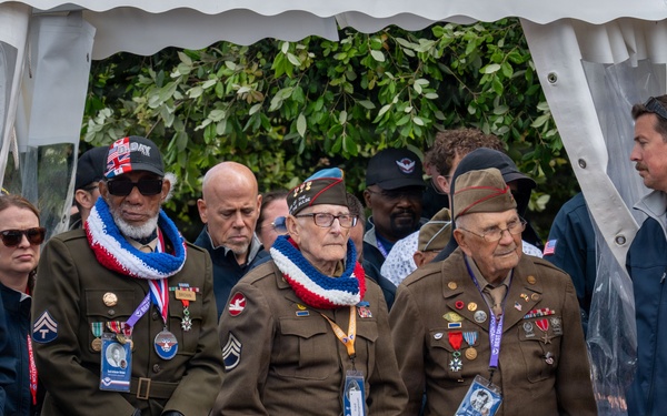 D-Day 82 Commemoration at Normandy American Cemetery