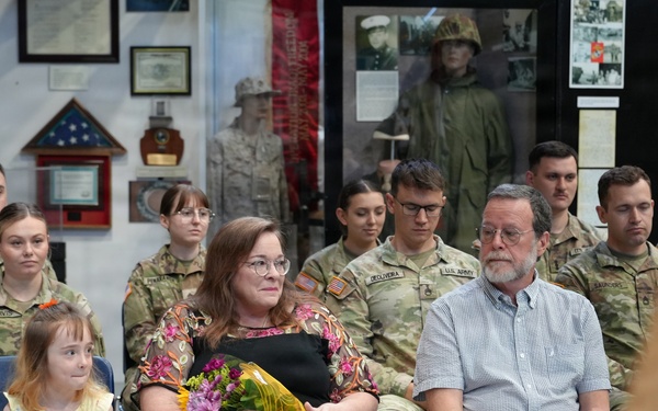 135th Military History Detachment's Change of Command Ceremony