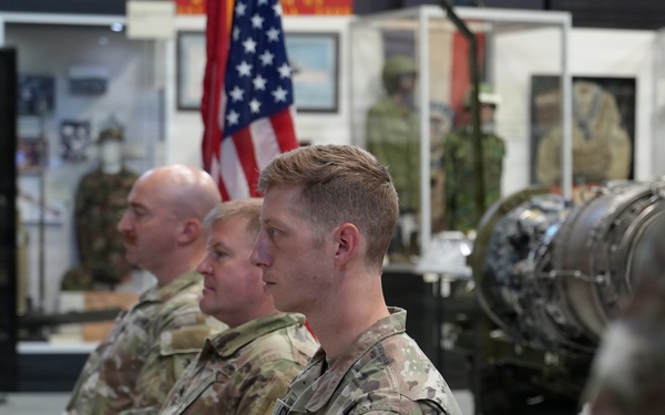 135th Military History Detachment's Change of Command Ceremony