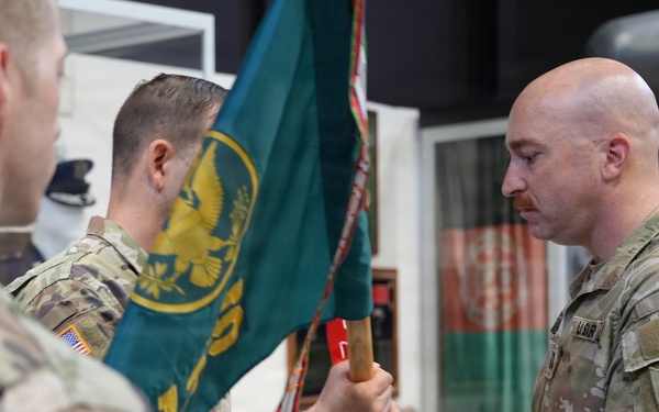 135th Military History Detachment's Change of Command Ceremony