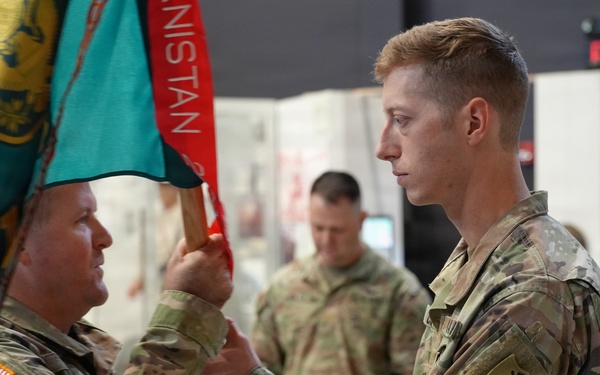 135th Military History Detachment's Change of Command Ceremony