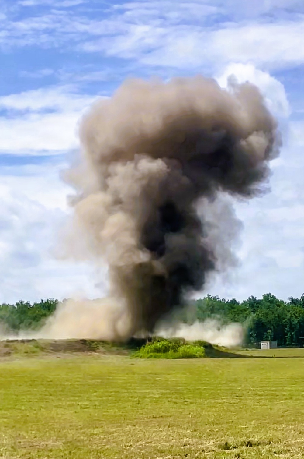 Soldiers from the 875th Engineer Battalion, 87th Troop Command are Conducting Demolition.