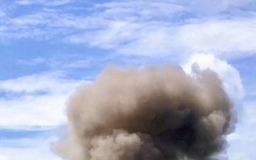 Soldiers from the 875th Engineer Battalion, 87th Troop Command are Conducting Demolition.