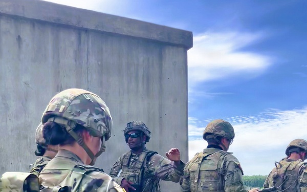 Soldiers from the 875th Engineer Battalion, 87th Troop Command are Conducting Demolition