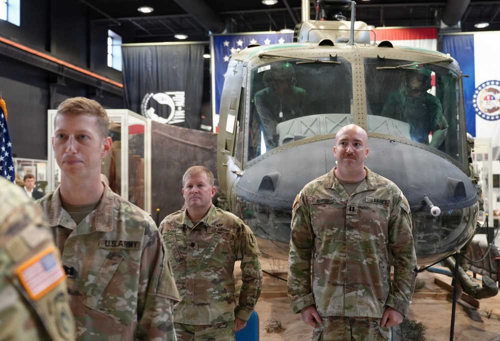 135th Military History Detachment's Change of Command Ceremony