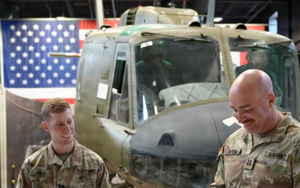 135th Military History Detachment's Change of Command Ceremony