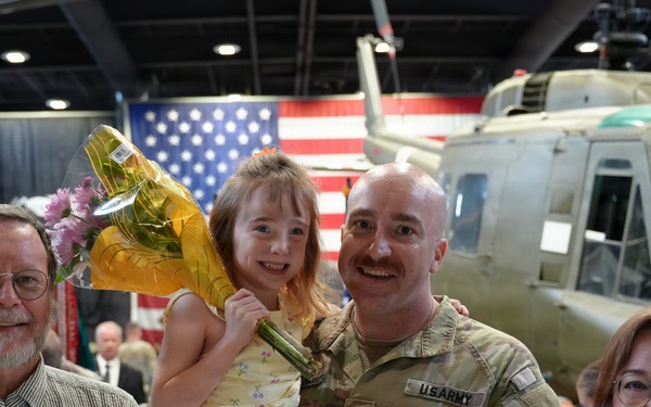 135th Military History Detachment's Change of Command Ceremony