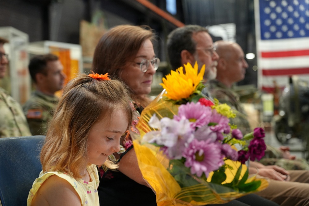 135th Military History Detachment's Change of Command Ceremony