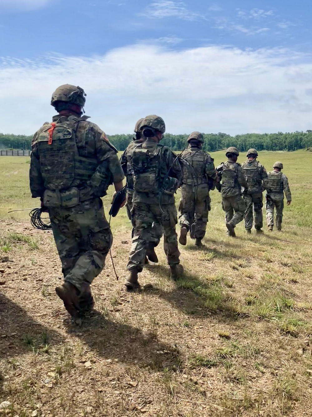 Soldiers from the 875th Engineer Battalion, 87th Troop Command are Conducting Demolition