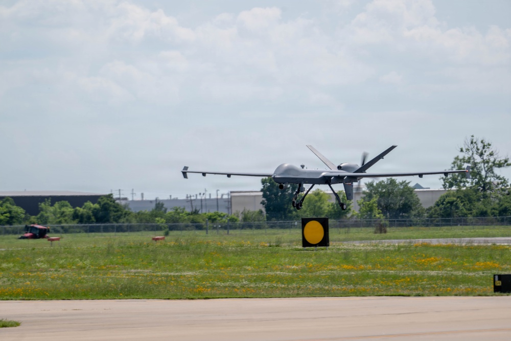 188th Hosts 147th Attack Wing for First-of-Its-Kind MQ-9 ACE Exercise at Ebbing