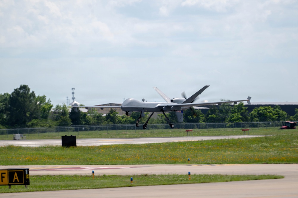 188th Hosts 147th Attack Wing for First-of-Its-Kind MQ-9 ACE Exercise at Ebbing