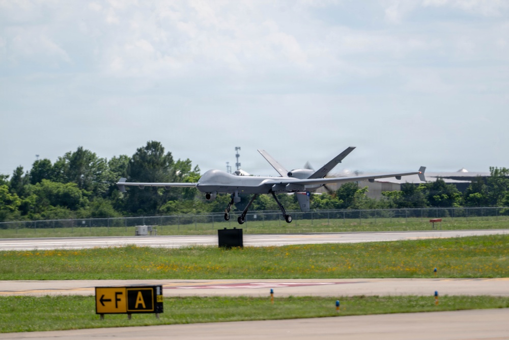 188th Hosts 147th Attack Wing for First-of-Its-Kind MQ-9 ACE Exercise at Ebbing