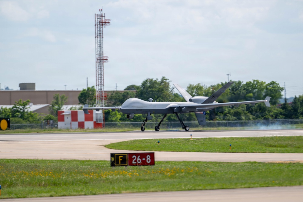 188th Hosts 147th Attack Wing for First-of-Its-Kind MQ-9 ACE Exercise at Ebbing