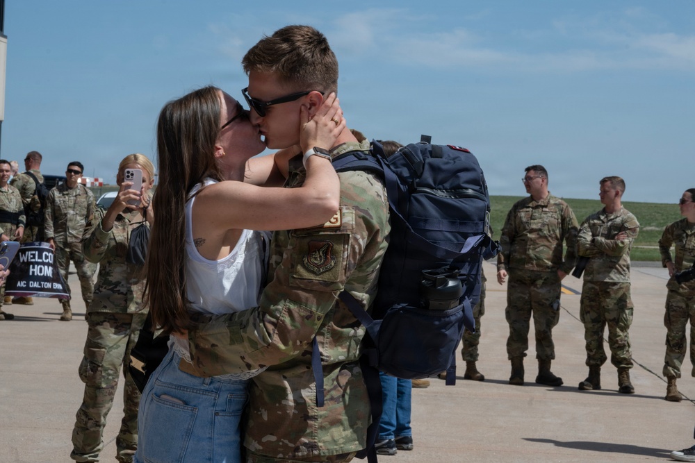 140th Wing Airmen return to American soil