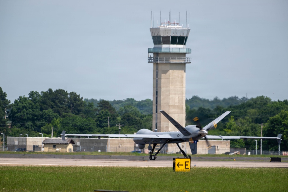 188th Hosts 147th Attack Wing for First-of-Its-Kind MQ-9 ACE Exercise at Ebbing