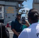 Nimitz Hosts Jamaican Media for Tour