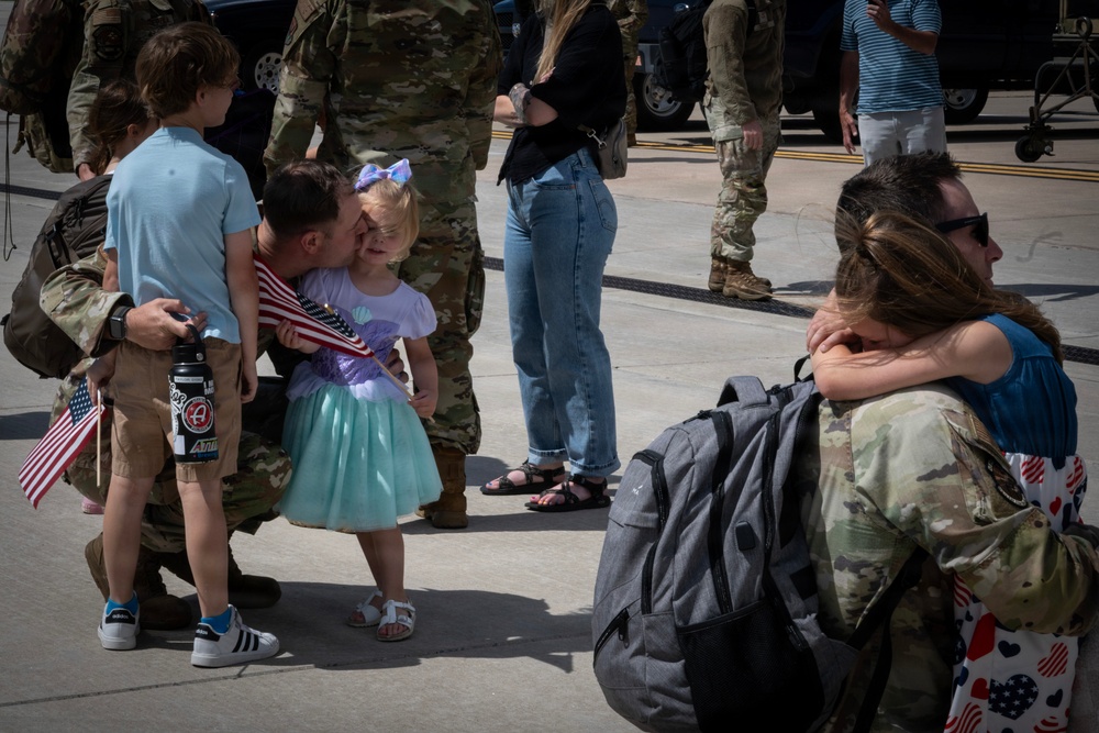 140th Wing Airmen return to American soil