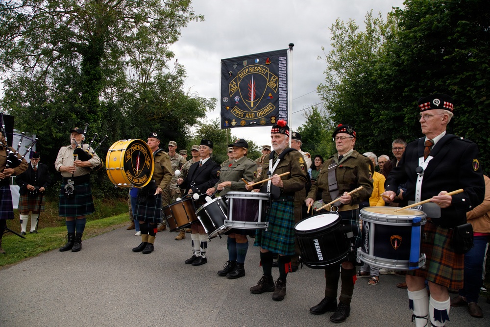 82nd ANNIVERSARY OF D-DAY: CP 21, Shellburst