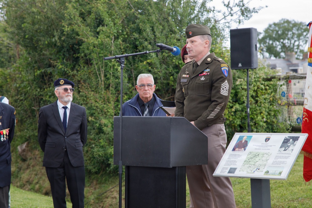 82nd ANNIVERSARY OF D-DAY: CP 21, Shellburst