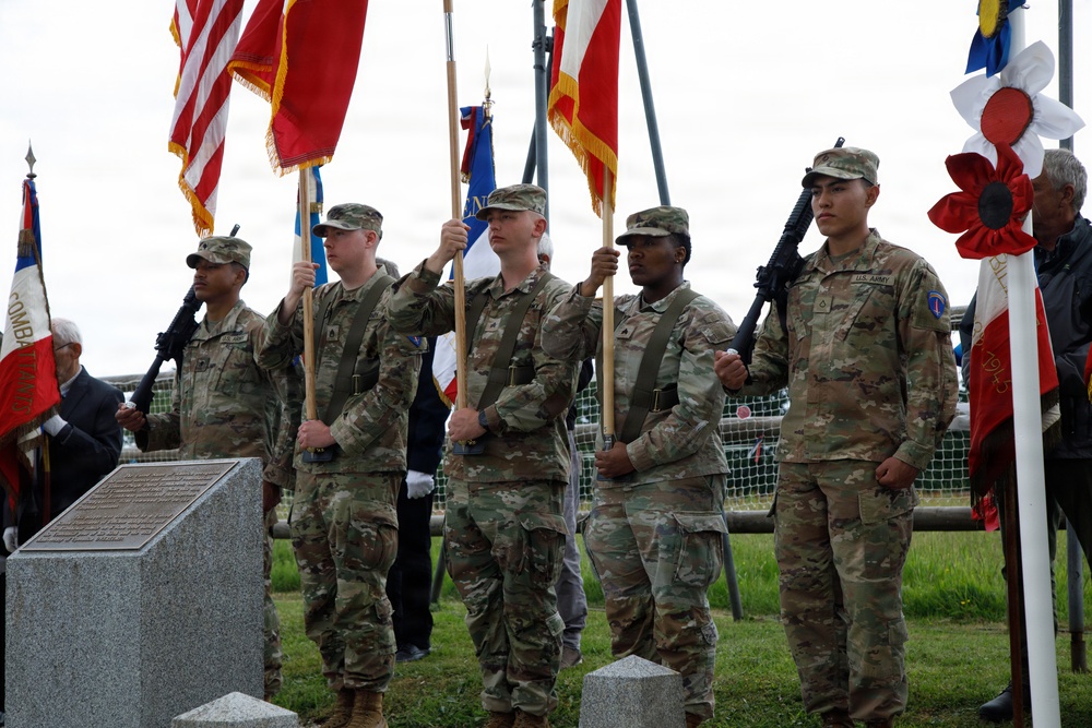 82nd ANNIVERSARY OF D-DAY: CP 21, Shellburst