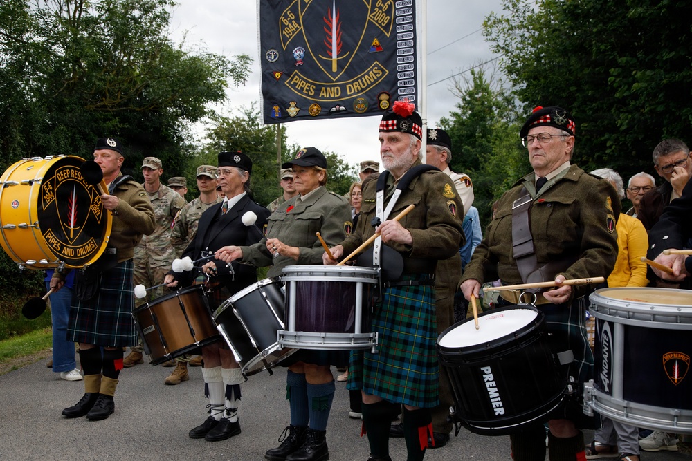 82nd ANNIVERSARY OF D-DAY: CP 21, Shellburst