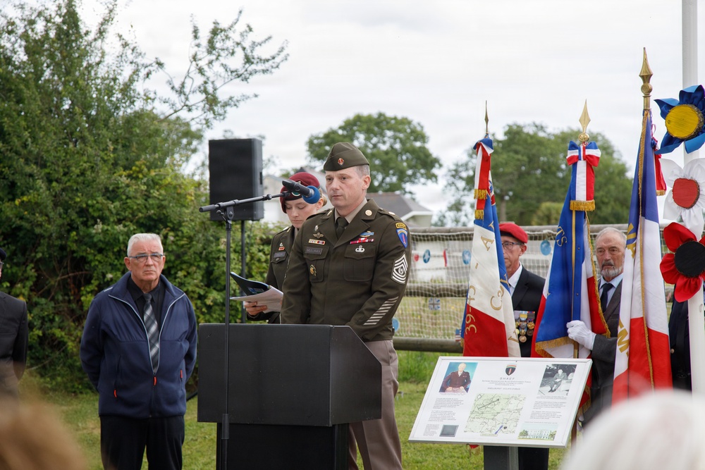 82nd ANNIVERSARY OF D-DAY: CP 21, Shellburst